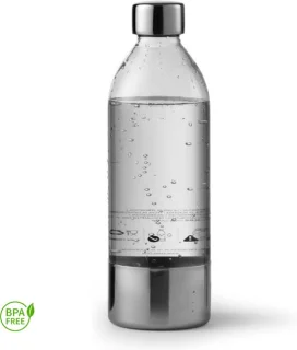 Herbruikbare BPA-vrije flessen voor bruiswatertoestel set