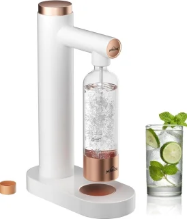Homelux sodamaker wit goud