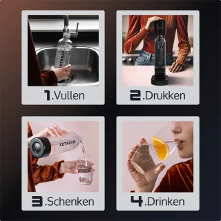 JAP Appliances Xstream Bruiswatertoestel Zwart
