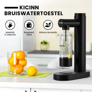 Kicinn Bruiswatermaker incl. PET fles Zwart