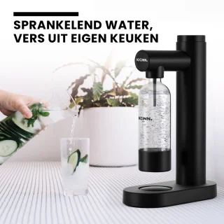 Kicinn Bruiswatermaker incl. PET fles Zwart