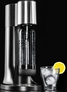 Levivo Soda Maker Zwart inclusief 2 BPA-vrije PET-flessen