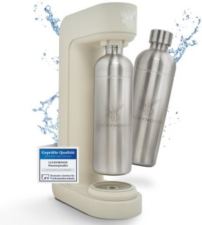 Luckymoose Infinity — stijlvol, compact en duurzaam bruiswater in één druk