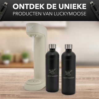 Wat vinden we goed aan de Luckymoose Infinity Bruiswatertoestel - Zand