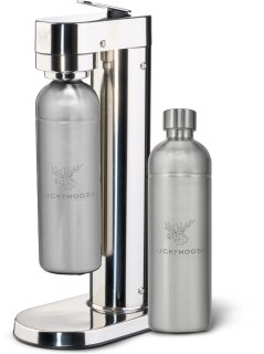 De Luckymoose Infinity-S Bruiswatertoestel Zilver in één oogopslag