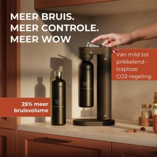 Wat vinden we goed aan de Luckymoose Infinity-S Bruiswatertoestel Zwart