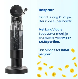 LunaVida SodaMaker Callisto Zwart