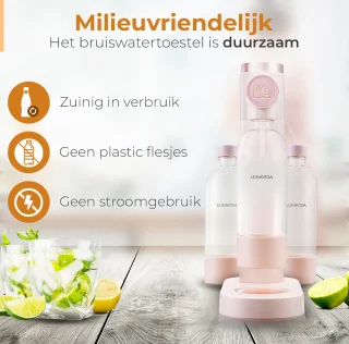 LunaVida SodaMaker Roze