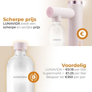 LunaVida SodaMaker Roze