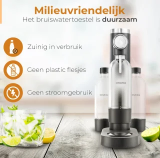 LunaVida SodaMaker Zwart