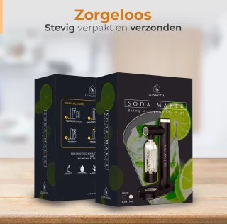 LunaVida SodaMaker Zwart