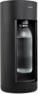 Mysoda Glassy Black bruiswatertoestel biocomposiet & aluminium inclusief 2 flessen
