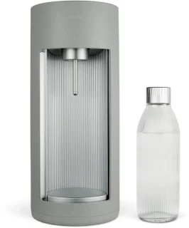 Mysoda Glassy Pigeon bruiswatermaker met glazen fles van 1 liter