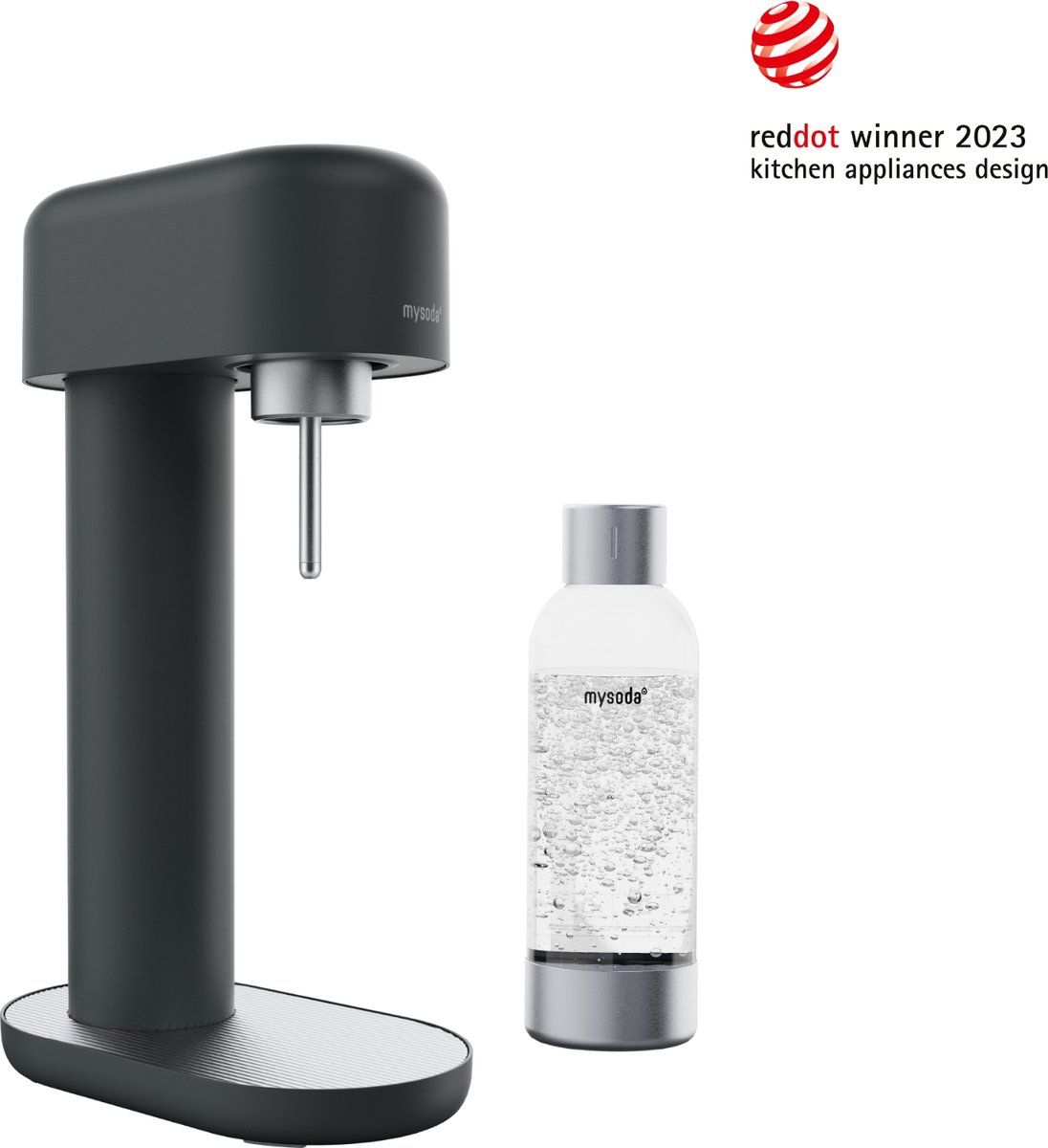 De Mysoda Ruby 2 Black Silver bruiswatertoestel in één oogopslag