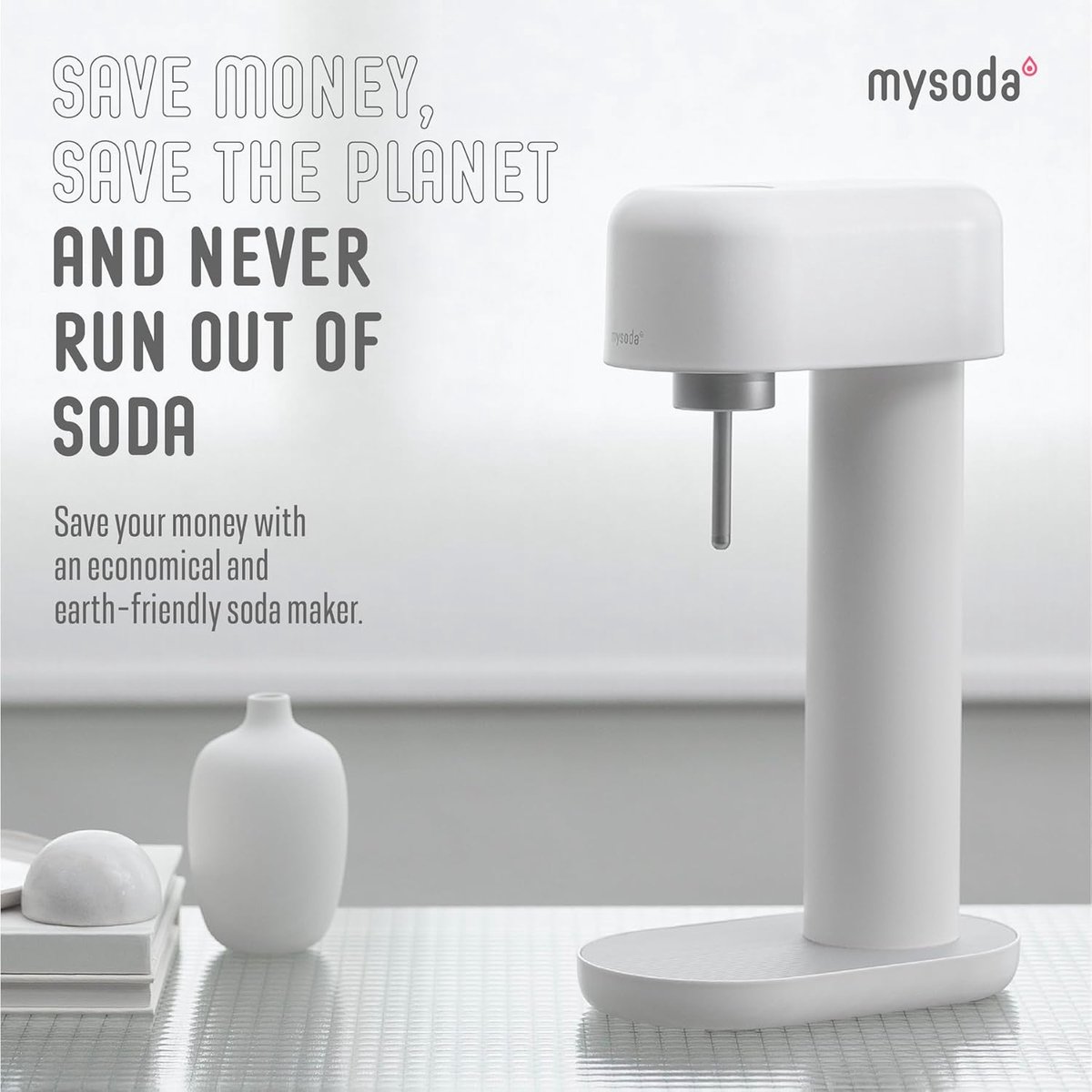 Wat vinden we goed aan de Mysoda Ruby 2 White Silver bruiswatertoestel