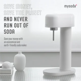 Mysoda Ruby 2 White Silver bruiswatertoestel