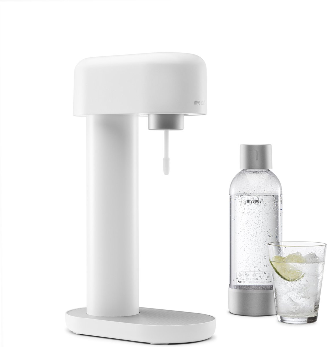 De Mysoda Ruby White bruiswatertoestel aluminium in één oogopslag
