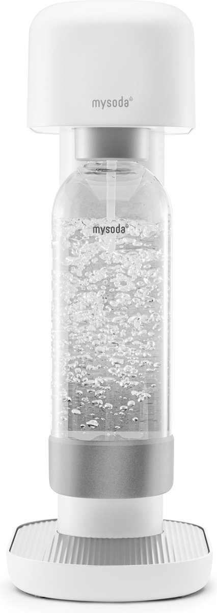 Wat vinden we goed aan de Mysoda Ruby White bruiswatertoestel aluminium