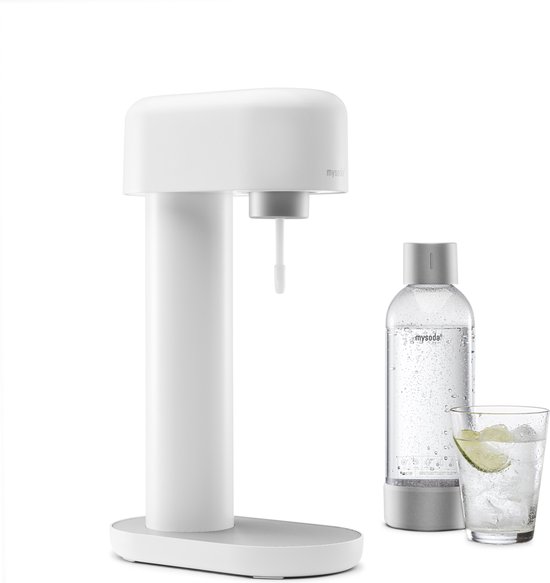 Mysoda Ruby White bruiswatertoestel aluminium review