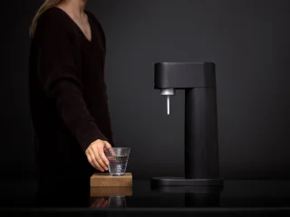 Mysoda Woody Black bruiswatertoestel inclusief CO2 cilinder en fles
