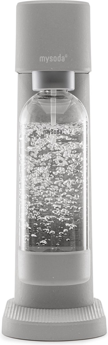 Wat vinden we goed aan de Mysoda Woody Gray bruiswatertoestel inclusief CO2 cilinder en waterfles