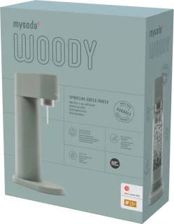 Mysoda Woody Pigeon bruiswatertoestel biocomposiet