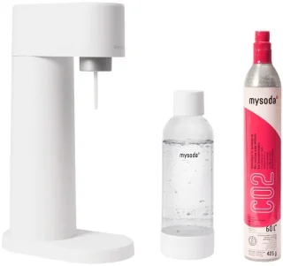 Mysoda Woody White bruiswatertoestel compleet