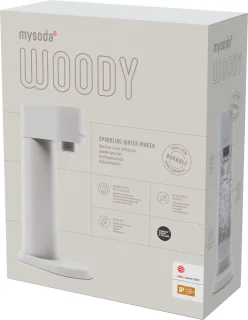 Mysoda Woody White bruiswatertoestel compleet