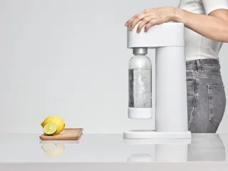 Mysoda Woody White bruiswatertoestel compleet