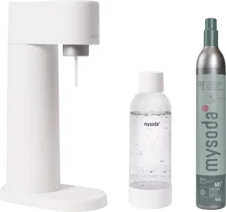 Mysoda Woody White bruiswatertoestel compleet