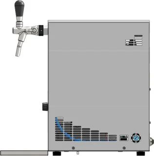 Pygmy 2-Kraans RVS Biertapsysteem