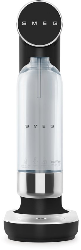 SMEG SKC01BLM Collezione Soda Maker Mat Zwart review