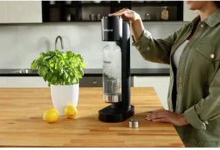 Sodapop Cooper Zwart Soda-maker Met PET-fles
