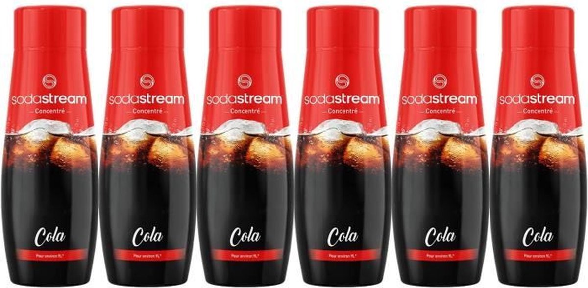 De Sodastream Cola concentraat set 6x440ml in één oogopslag