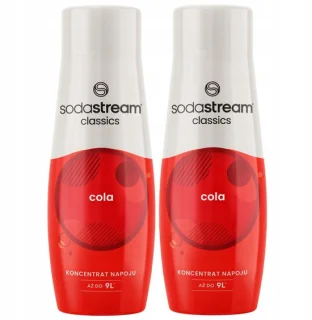 SodaStream Cola Siroop 2x 440 ml — Maak zelf klassieke cola, eenvoudig en zuinig