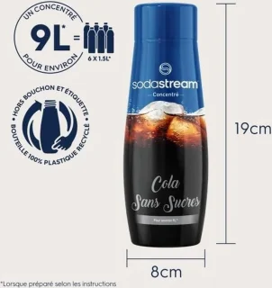 Sodastream Cola Suikervrij 6x440ml Concentraten Set