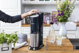 SodaStream Crystal Megapack Zwart