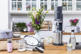 SodaStream Crystal Megapack Zwart