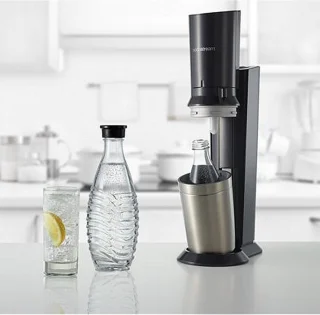 SodaStream Crystal Megapack Zwart