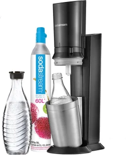 SodaStream Crystal Megapack Zwart
