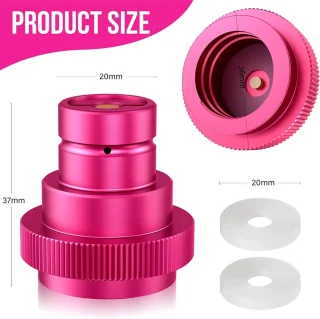 Sodastream F-QC1.0-P CO2-sneladapter 425g roze