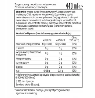 Sodastream Siroop 440 ml