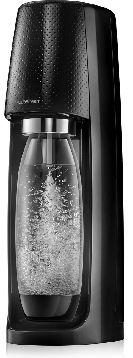 De SodaStream Spirit bruiswatertoestel zwart in één oogopslag
