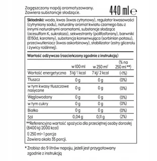 Sodastream Vlierbloesem Siroop 440ml suikervrij