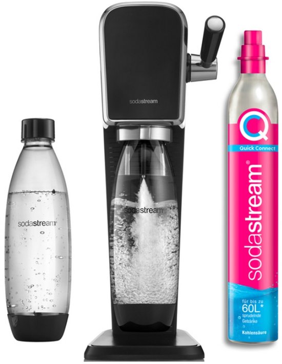 Sodastream Watercarbonatatiemachine ARTNLV inclusief 2 flessen en 1 cilinder review
