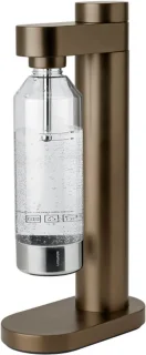 Stelton Bruiswater Soda Carbonator Donkerbruin Metallic