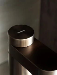 Stelton Bruiswater Soda Carbonator Donkerbruin Metallic
