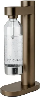 Stelton Bruiswater Soda Carbonator Donkerbruin Metallic