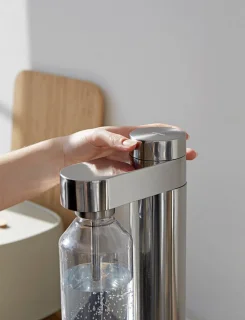Stelton Carbonator Bruiswatermaker Steel