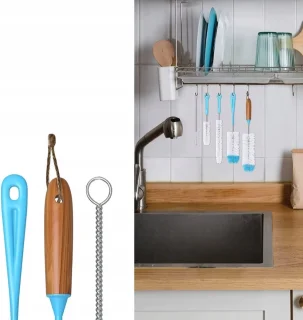 Vlessenborstel set 5 stuks compatibel met SodaStream